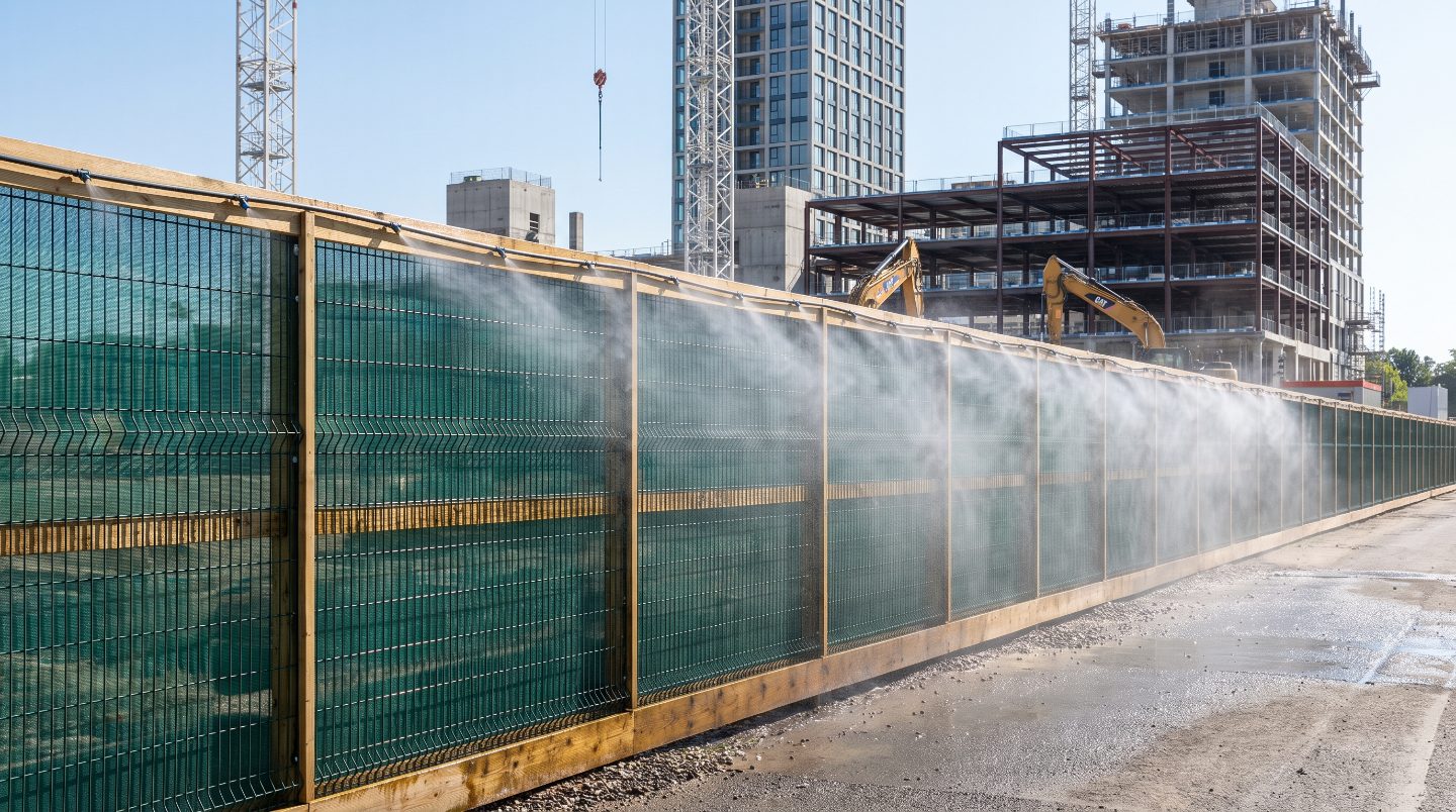 The Role of High-Pressure Spray Systems on Modern Construction Sites